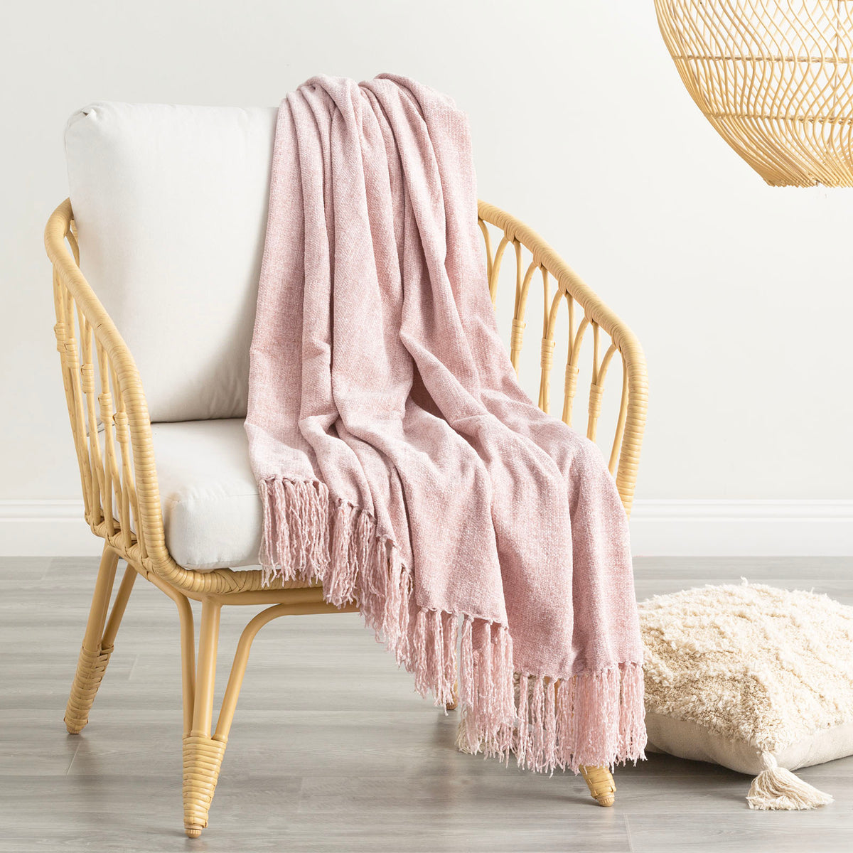 Newland Polyester Chenille Throw by Renee Taylor