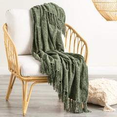 Newland Polyester Chenille Throw by Renee Taylor