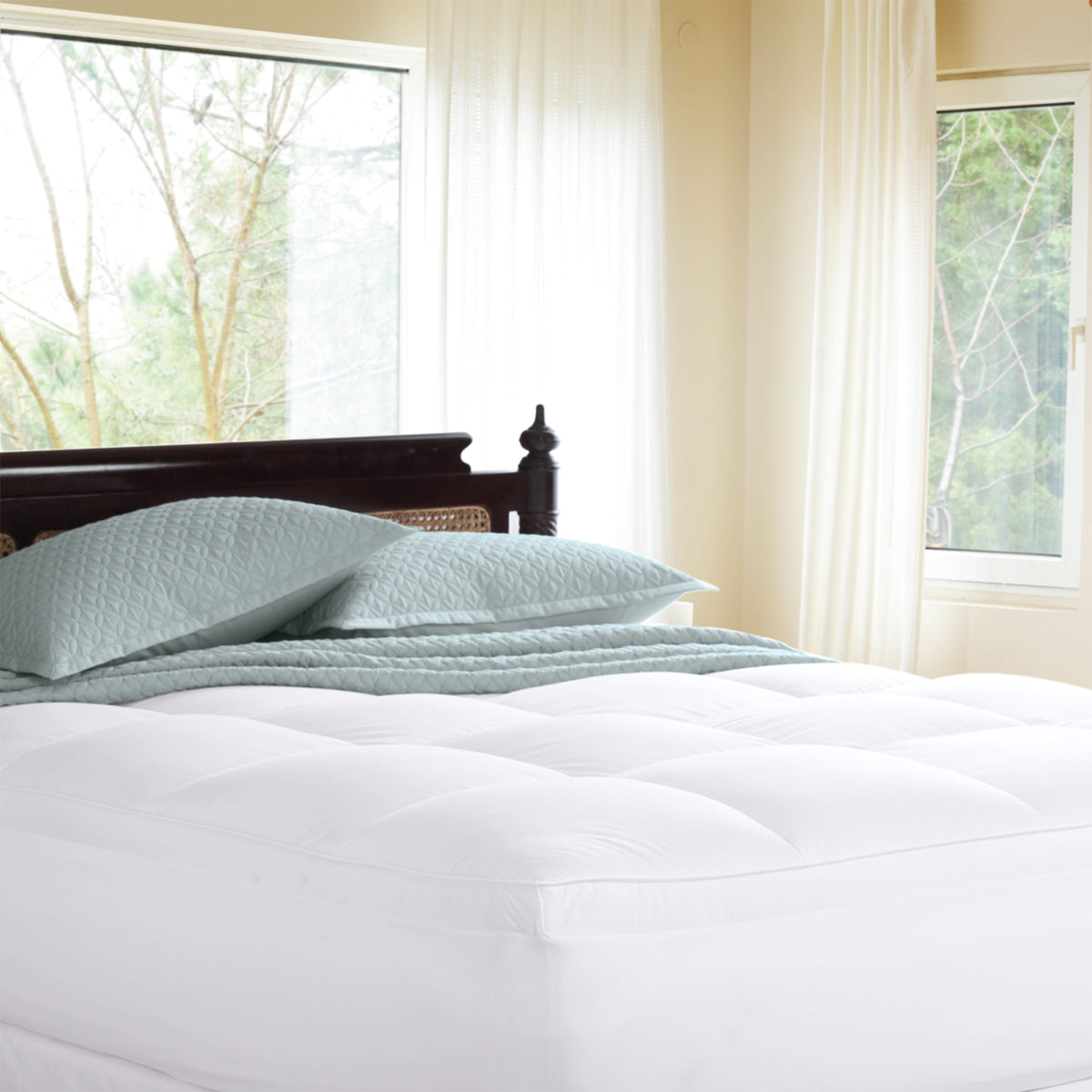 Platinum 1500 GSM High Loft Fully Fitted Mattress Topper by Renee Taylor