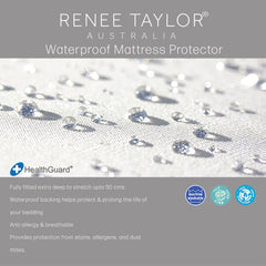 Premium Waterproof Mattress Protector by Renee Taylor