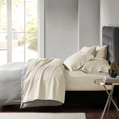 600 TC Egyptian Cotton Sateen Oatmeal Sheet Set by Park Avenue