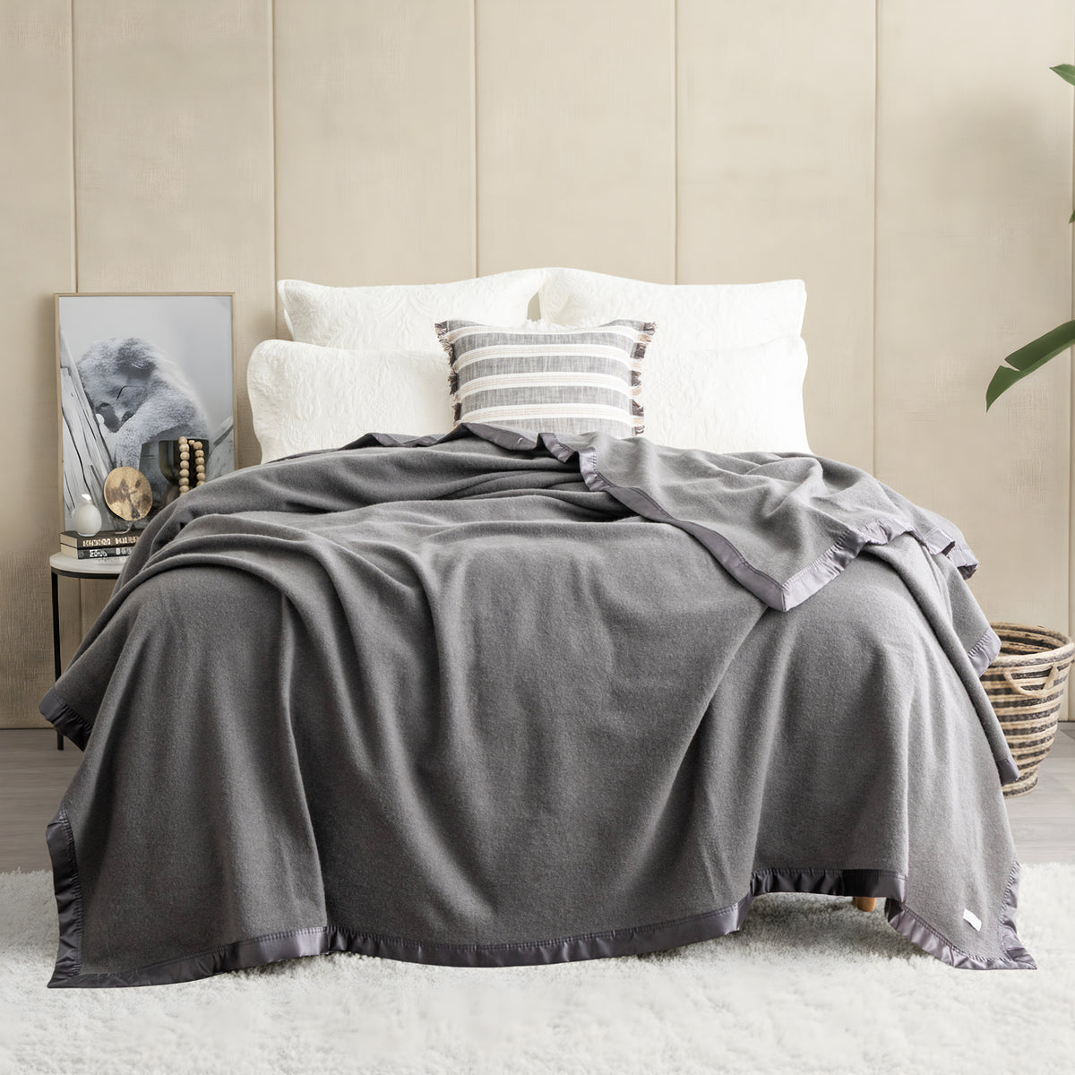 Australian 400 GSM Merino Wool Blanket Magnet by Renee Taylor