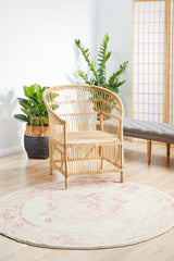 Avenue 702 Rose Round Rug