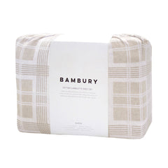 Enid Flannelette Sheet Set by Bambury