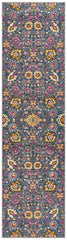 Babylon 210 Blue  Runner Rug