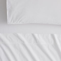 Bayley Washed Percale Sheet by Sheridan