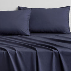 Bayley Washed Percale Sheet by Sheridan