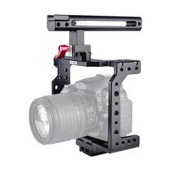 Video Camera Cage Stabilizer - Black Handle