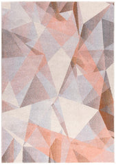 Dimensions Divinity Shatter Blush Modern Rug