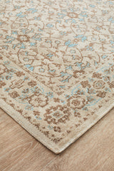 Eternal Whisper Washed Bone Runner Rug