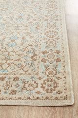 Eternal Whisper Washed Bone Runner Rug