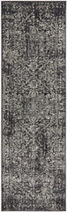 Evoke Scape Charcoal Transitional Rug