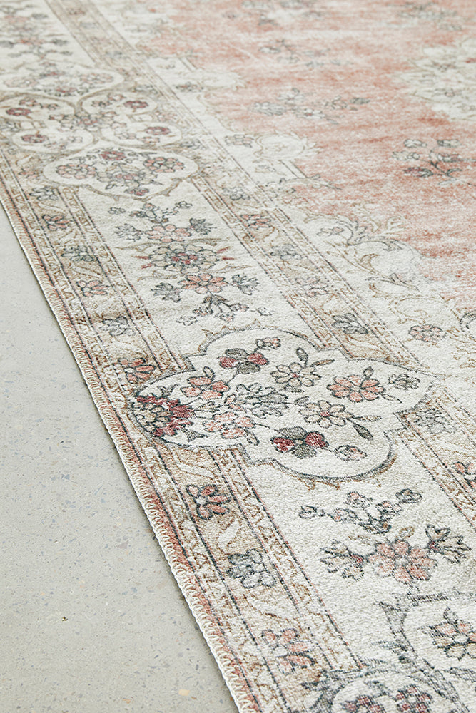 Kindred Coco Rug Kindred Coco Peach Washable Rug – Elan Linen