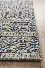 Levi Miriam Navy Grey Rug