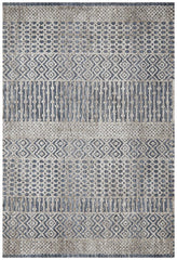 Levi Corey Navy Grey Rug