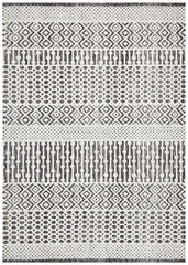 Levi Emma Ivory Black Rug