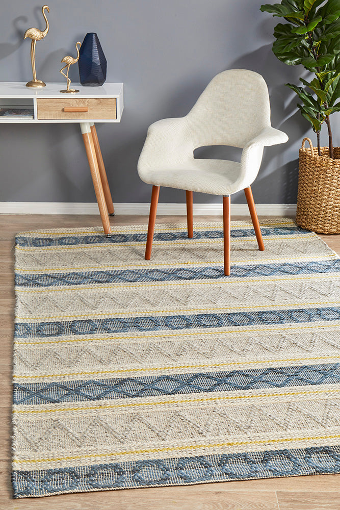 Miller Rhythm Opus Silver Rug