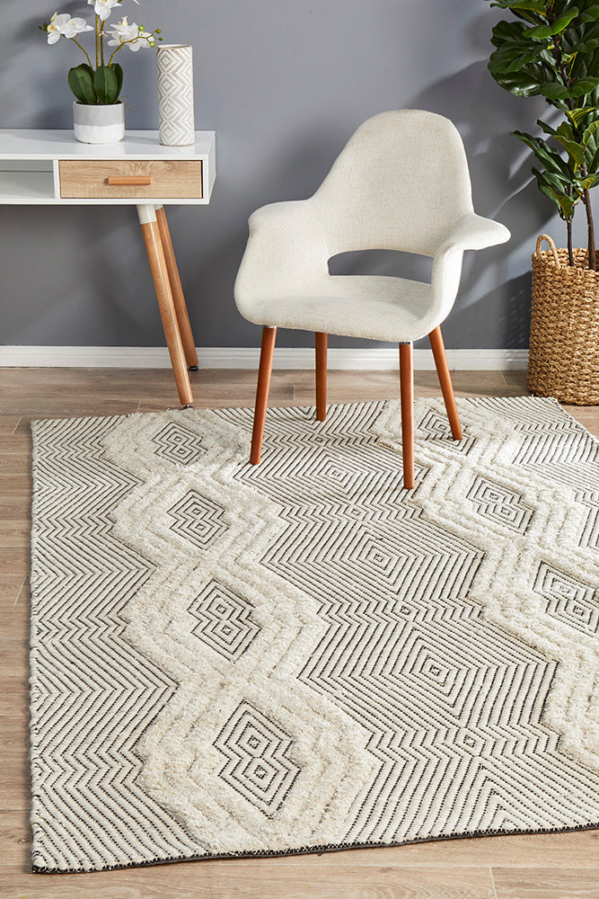 Miller Rhythm Chime Bone Rug