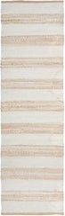 Noosa 555 Natural White Runner Rug