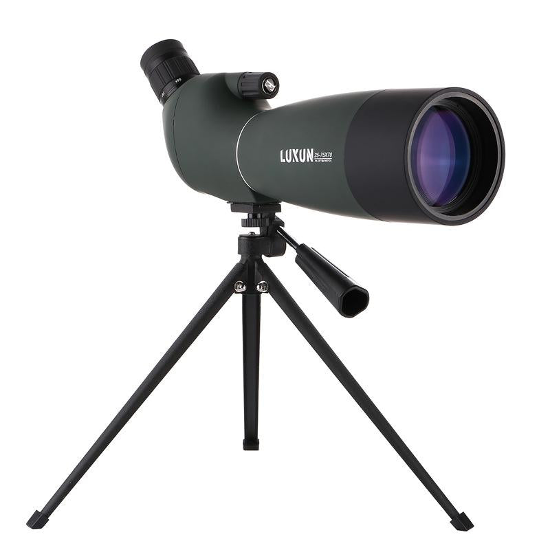 High-Def Night Vision Telescope For Bird Watching & Astronomy 25-75X70 Dark Green