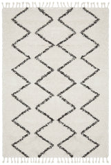 Saffron 11 White Rug