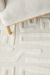 Serenade Arlo White Rug