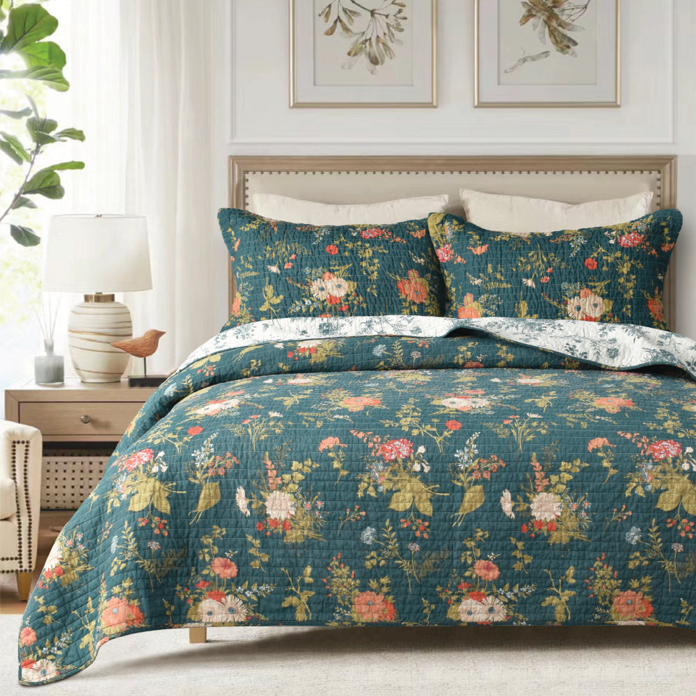 Winter Garden Bedspread Set by Classic Quilts