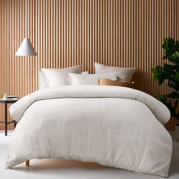 Vera Jacquard Quilt Cover Set by Accessorize