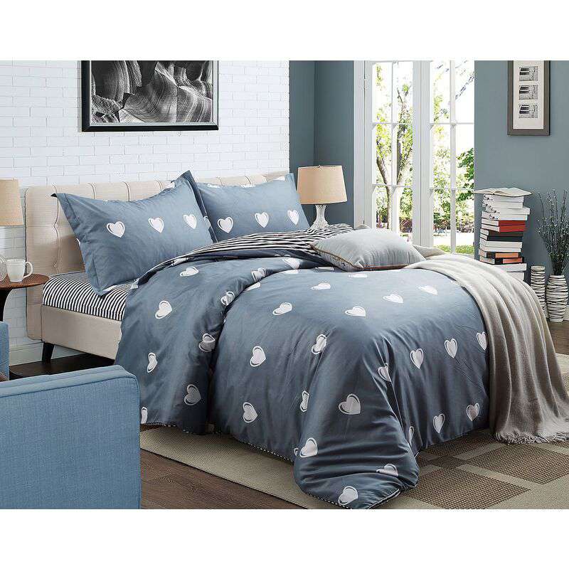 Heart Artistic Quilt Cover Set by Fabric Fantastic