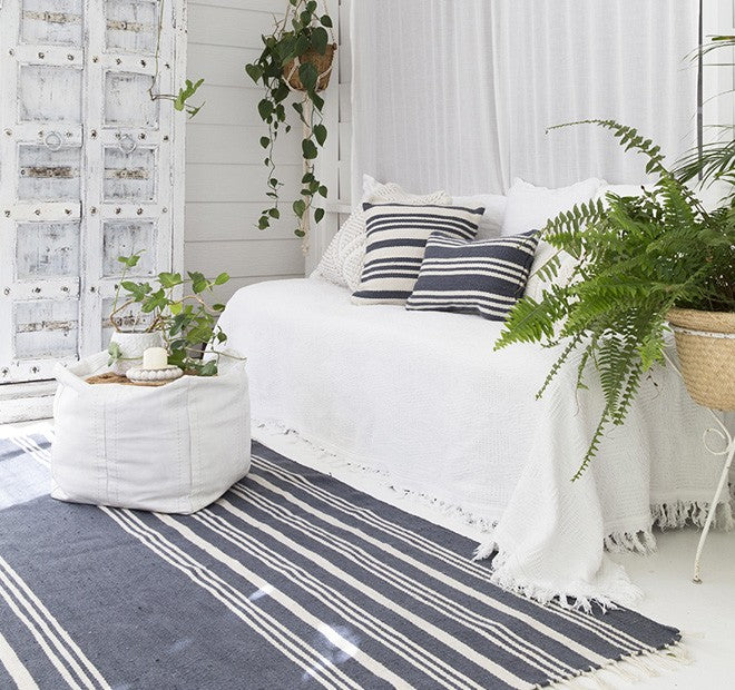 Laguna Outdoor Woven Rug by Bambury