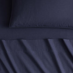 Bayley Washed Percale Fitted Sheet by Sheridan