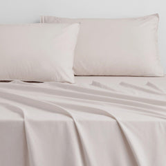 Bayley Washed Percale Fitted Sheet by Sheridan