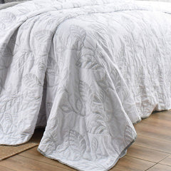 Botanical Leaves Bedspread set by Classic Quilts