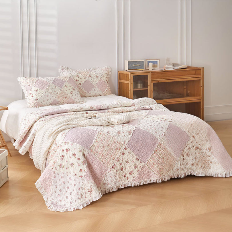 Sarah Rose Bedspread Set by Classic Quilts
