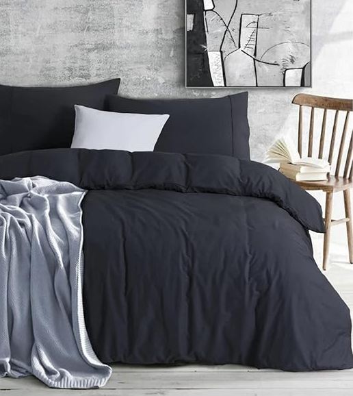 Elan Linen 100% Cotton Vintage Washed Quilt Cover Set