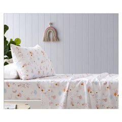 Unicorn Printed Microfibre Sheet Sets by Happy Kids