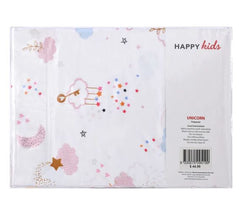 Unicorn Printed Microfibre Sheet Sets by Happy Kids
