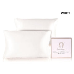 Mulberry Silk Pillowcases Twin Pack by Ramesses