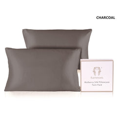 Mulberry Silk Pillowcases Twin Pack by Ramesses
