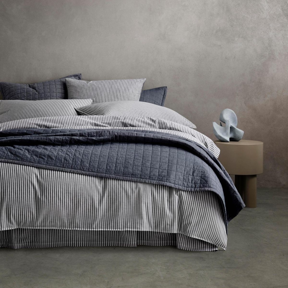 Reilly Stripe Quilt Cover Set by Sheridan