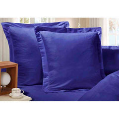 Royal Blue 1000TC Premium Ultra Soft European Pillowcases 2-Pack by Fabric Fantastic