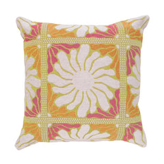 Zinnia Square Cushion by Bambury