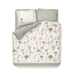 Giardini di Frutta White Cotton Quilt Cover Set by Pip Studio