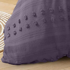 Lilac Sans Sovci Cotton Quilt Cover by Vintage Design