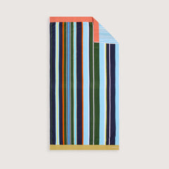Seeker Stripe Beach Towel by Sheridan