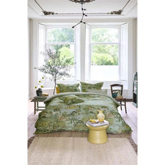 Toscana Green Cotton Quilt Cover Set by Pip Studio