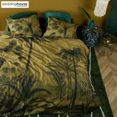 Tour du Monde Ochre At Home Cotton Quilt Cover Sets by Bedding House