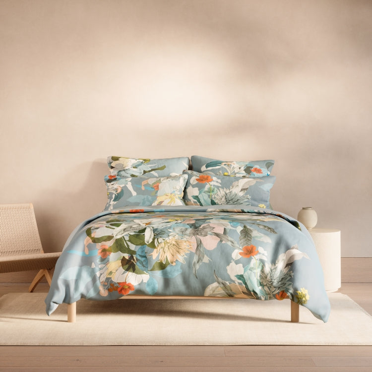 Brielle Orient Blue Quilt Cover Set by Sheridan