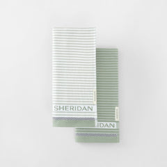 Sheridan Vita Logo Tea Towel Set - Two Pack
