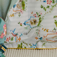 White Singerie Cotton Quilt Cover Set by Pip Studio